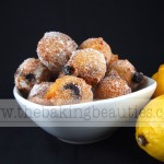 Gluten Free Lemon Blueberry Doughnut Holes