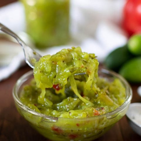 bowl of homemade sweet relish