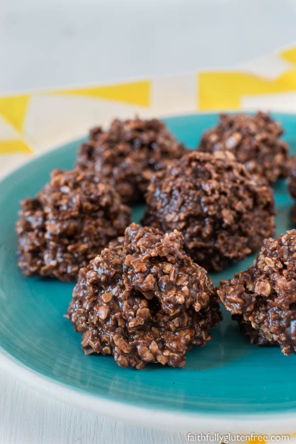 These No Bake Chocolate Oatmeal Cookies are perfect for when you have a sweet tooth that needs satisfying immediately. It's also a great first recipe for getting kids involved in the kitchen, since you don't even have to turn on the stove.