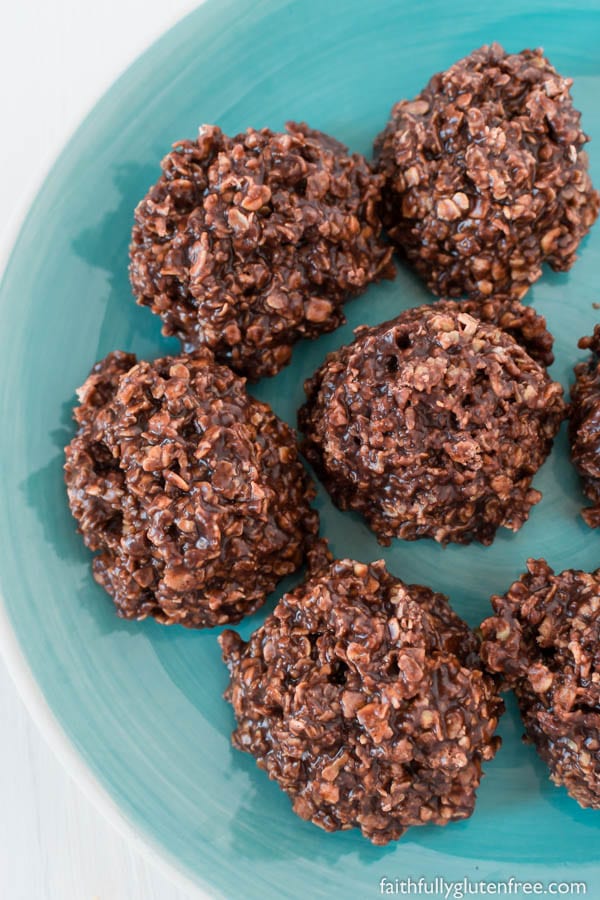 These No Bake Chocolate Oatmeal Cookies are perfect for when you have a sweet tooth that needs satisfying immediately. It's also a great first recipe for getting kids involved in the kitchen, since you don't even have to turn on the stove.