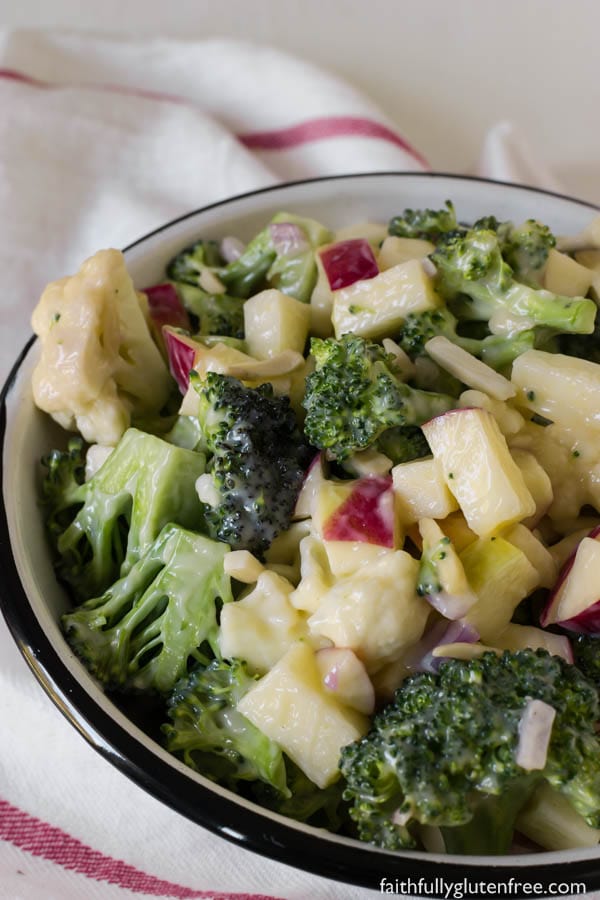 Bring this Broccoli Apple Salad to your next gathering or potluck, and you'll be going home with an empty bowl. It is just that good!