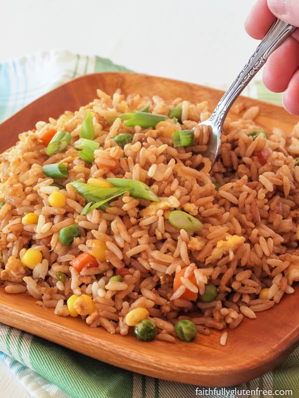 No Chinese meal is complete without this Restaurant Style Fried Rice. Serve it alongside our Gluten Free Chicken Balls to fill your craving for take-out.