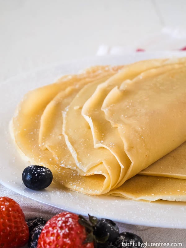 Whether they are for dessert or breakfast, or if the filling is sweet or savoury, gluten free Crepes are a favourite of many. You won't believe they are gluten free!