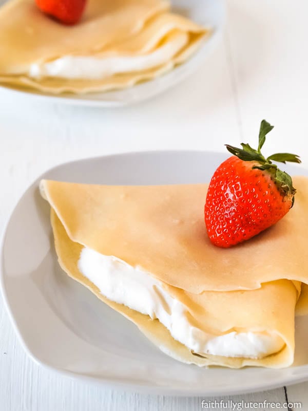 Whether they are for dessert or breakfast, or if the filling is sweet or savoury, gluten free Crepes are a favourite of many. You won't believe they are gluten free!