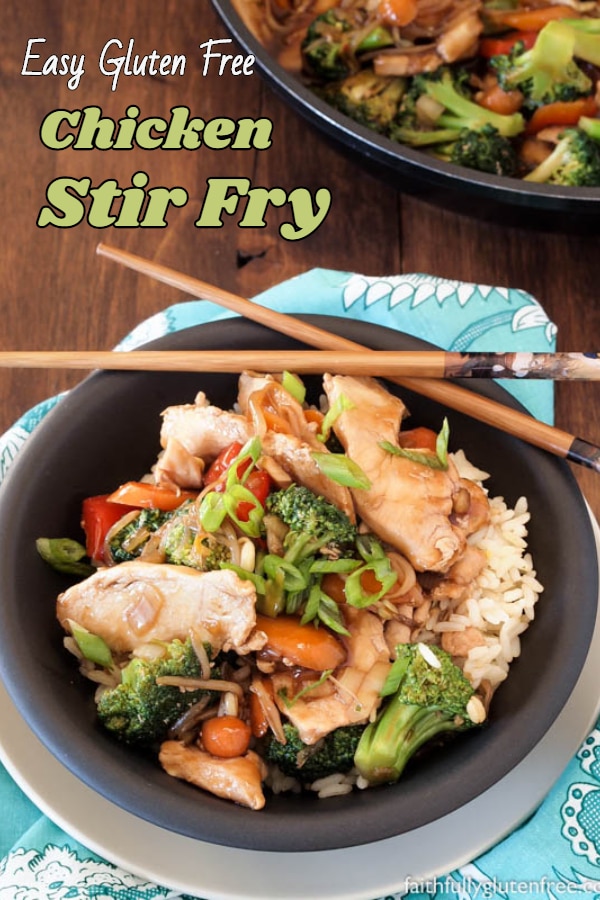 A bowl of Chicken Stir Fry