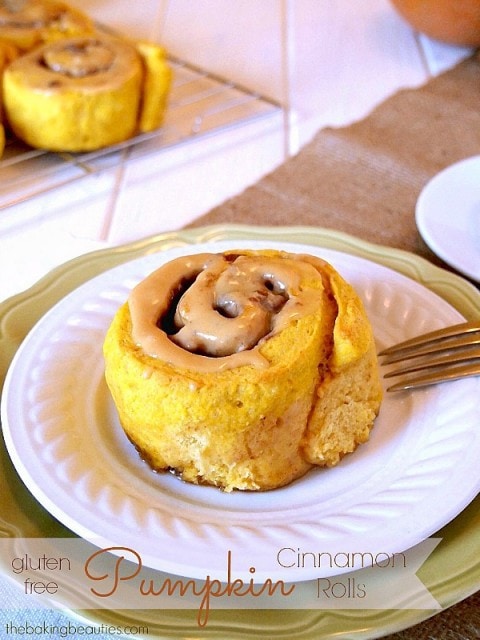 OMGoodness - Gluten Free Pumpkin Rolls! So soft and delicious!