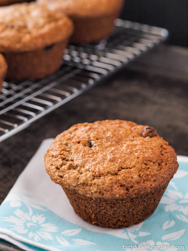 These Gluten Free Raisin Bran Muffins are legit - just like you would have eaten before eating gluten free.