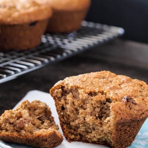 These Gluten Free Raisin Bran Muffins are legit - just like you would have eaten before eating gluten free.