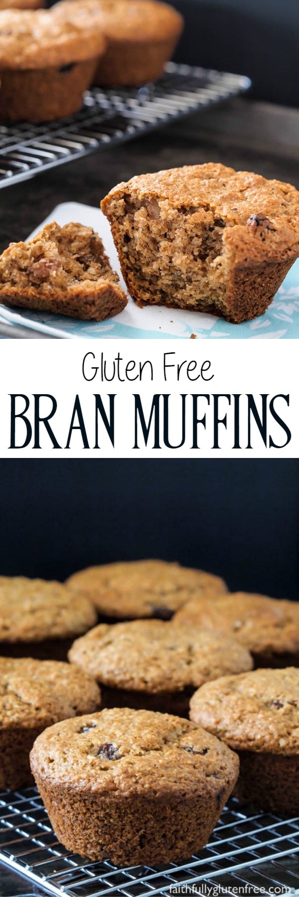 Gluten Free Raisin Bran Muffins - Faithfully Gluten Free