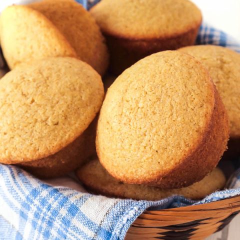 These gluten free Buttermilk Cornbread Muffins were not only the best gluten free ones I've ever had, but they beat anything that I made before going gluten free as well!