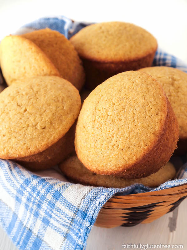 These gluten free Buttermilk Cornbread Muffins were not only the best gluten free ones I've ever had, but they beat anything that I made before going gluten free as well!