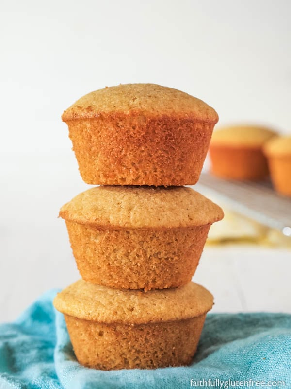 These gluten free Buttermilk Cornbread Muffins were not only the best gluten free ones I've ever had, but they beat anything that I made before going gluten free as well!