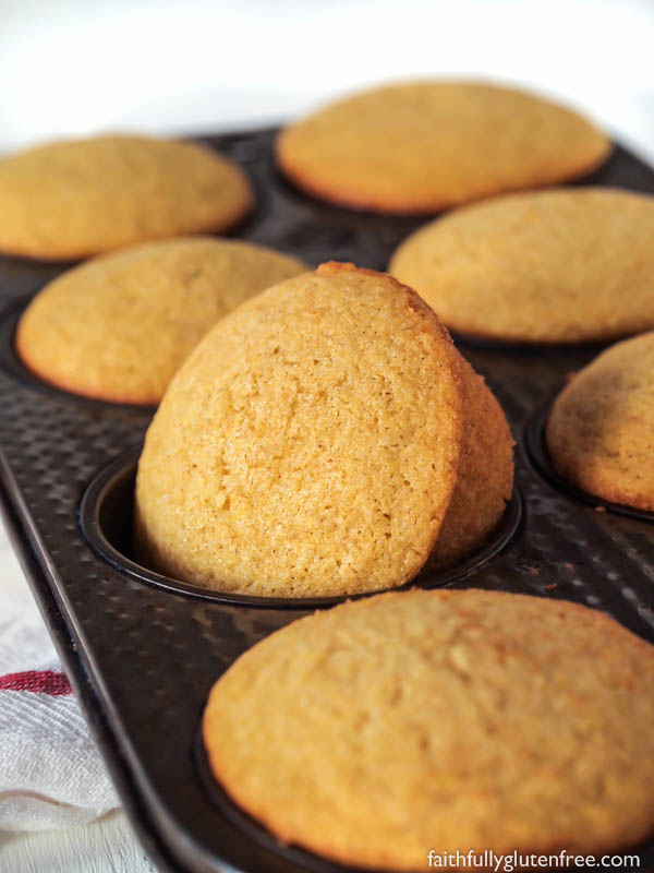 These gluten free Buttermilk Cornbread Muffins were not only the best gluten free ones I've ever had, but they beat anything that I made before going gluten free as well!