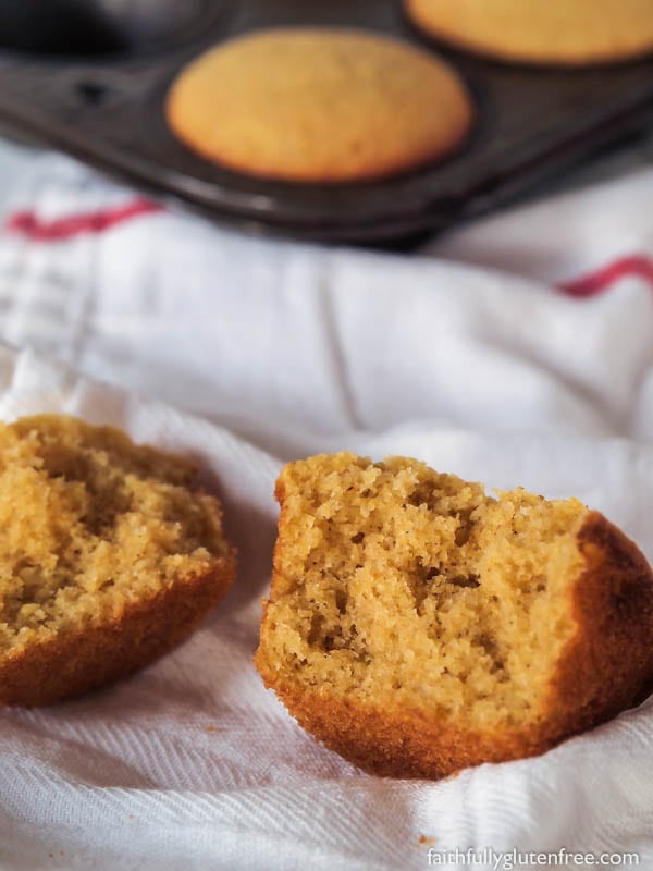 These gluten free Buttermilk Cornbread Muffins were not only the best gluten free ones I've ever had, but they beat anything that I made before going gluten free as well!