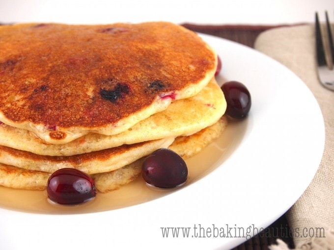 Gluten Free Cornmeal Cranberry Pancakes Faithfully Gluten Free