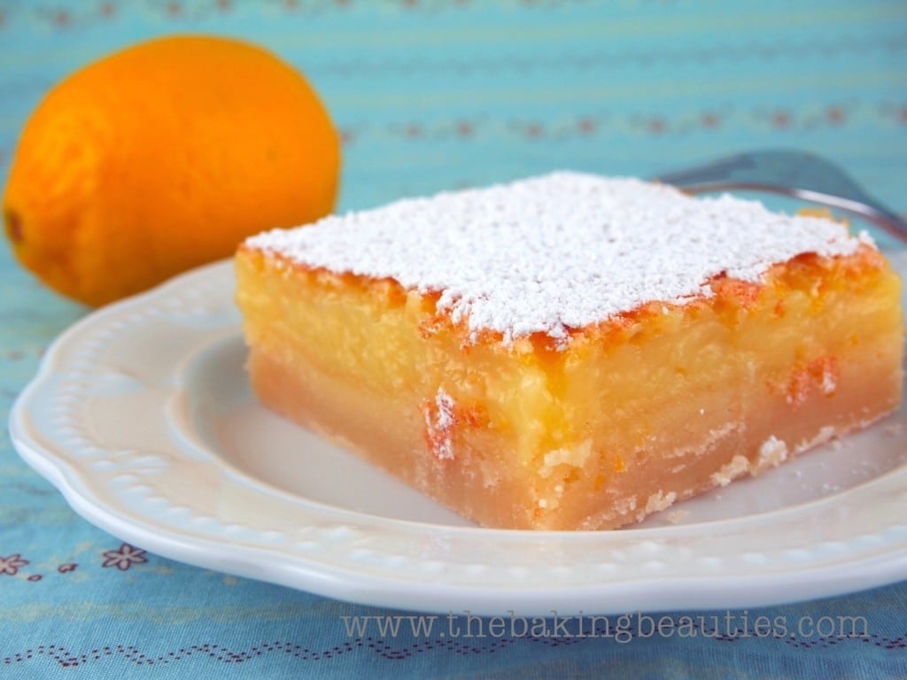 Thick, Tangy Gluten Free Lemon Bars