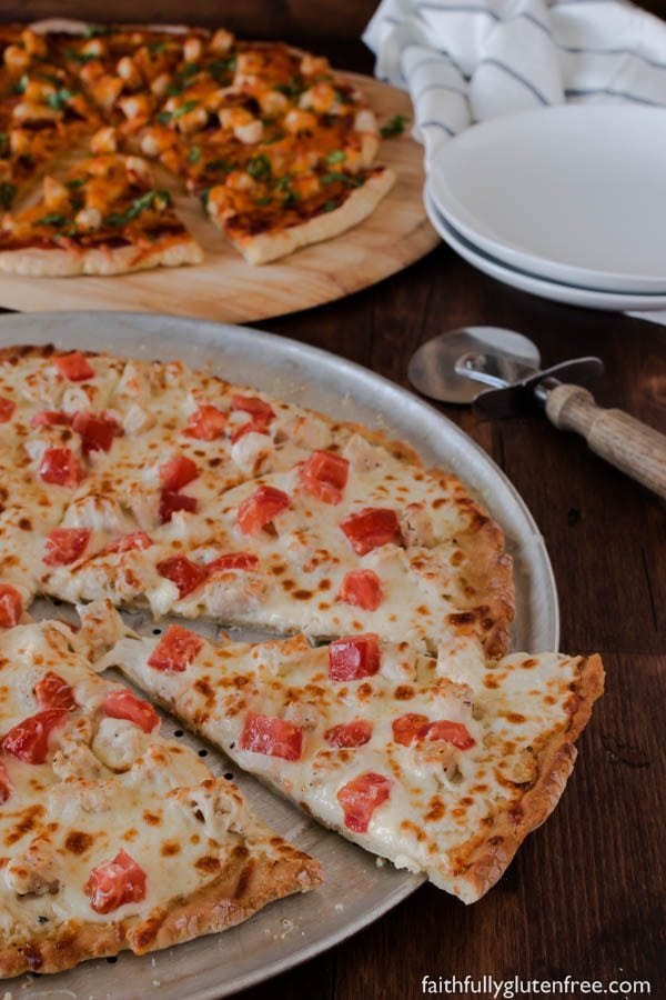 If you are looking for a thin, Crisp Gluten Free Pizza Crust that holds up to whatever toppings you throw its way, this pizza crust is for you. So good, even your gluten-eaters will love it.