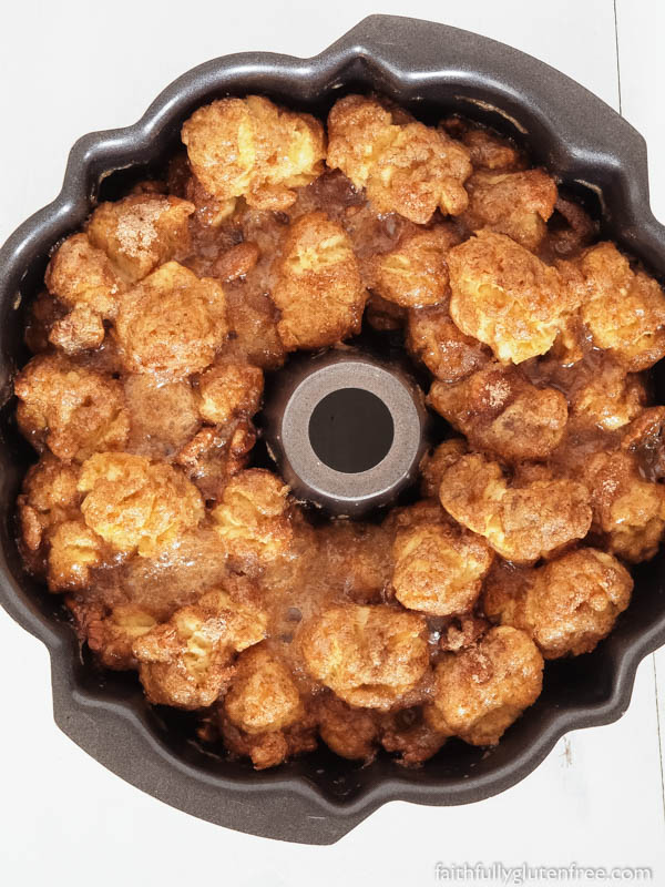 Whether it be Christmas morning or Easter brunch, The Ultimate Gluten Free Sticky Monkey Bread has become a tradition in many households around the globe. Start the day off right by having this celebratory Monkey Bread for brunch. Add a side of fruit and some cheese, and you'll have everyone swooning.