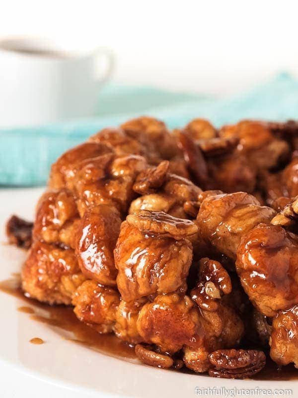 Whether it be Christmas morning or Easter brunch, The Ultimate Gluten Free Sticky Monkey Bread has become a tradition in many households around the globe. Start the day off right by having this celebratory Monkey Bread for brunch. Add a side of fruit and some cheese, and you'll have everyone swooning.