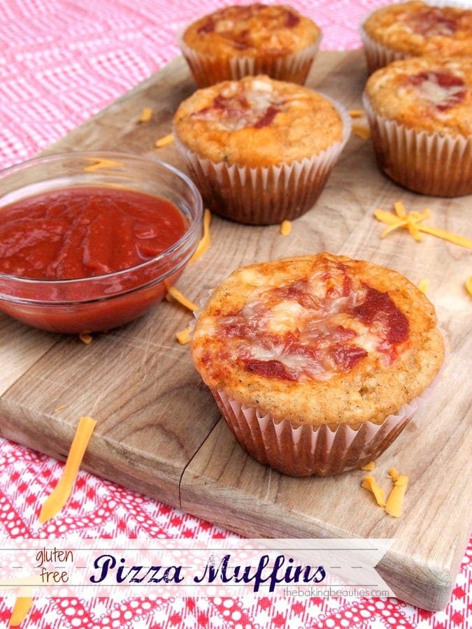 Gluten Free Pizza Muffins | The Baking Beauties