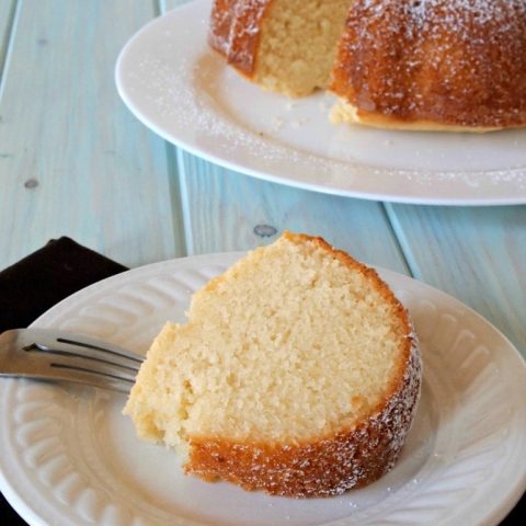 Gluten Free Vanilla Bundt Cake