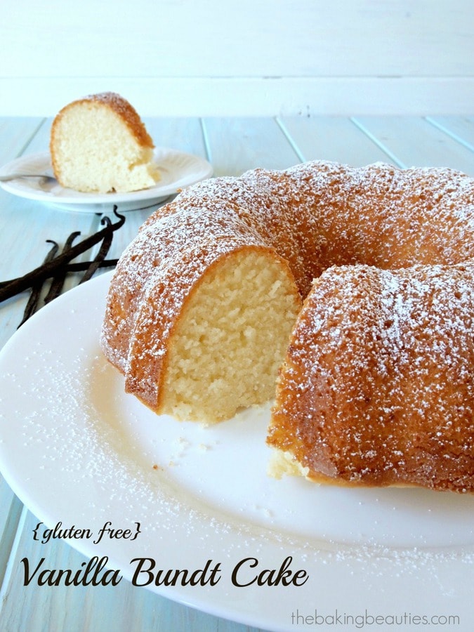 Gluten Free Vanilla Bundt Cake | The Baking Beauties