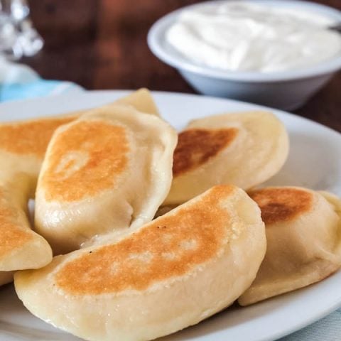 Want to enjoy gluten free perogies that no one will even know they are gluten free? Of course! This dough makes the best gluten free perogies, what you choose to fill them with is up to you. These perogies are just like Grandma used to make.