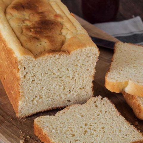 Gluten Free bread shouldn't be a brick. This gluten free Millet Sandwich Bread is light, soft and squishy, holds up to a sandwich quite well, and has a great flavour.