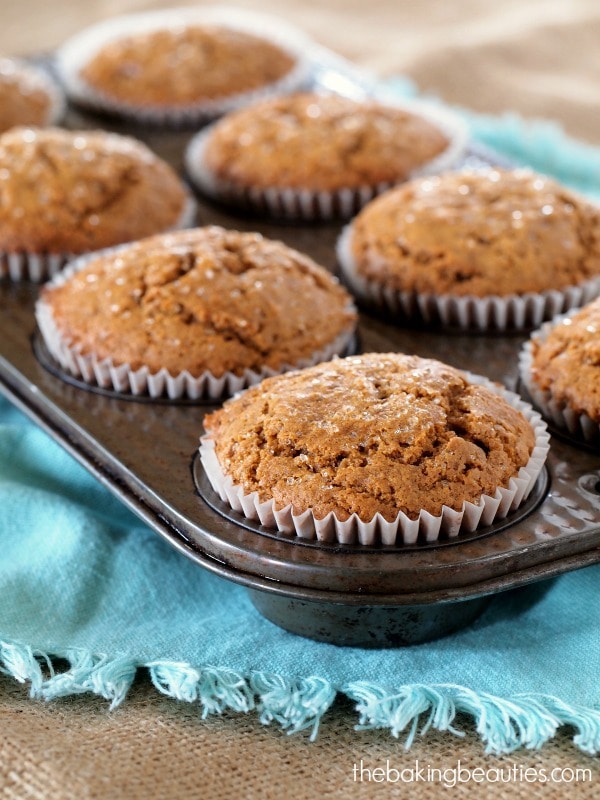 Gluten Free Gingerbread Muffins from The Baking Beauties