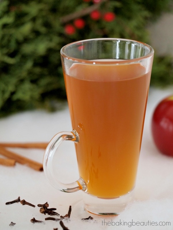 Spiced Apple Cider Made from Apple Juice - Faithfully ...
