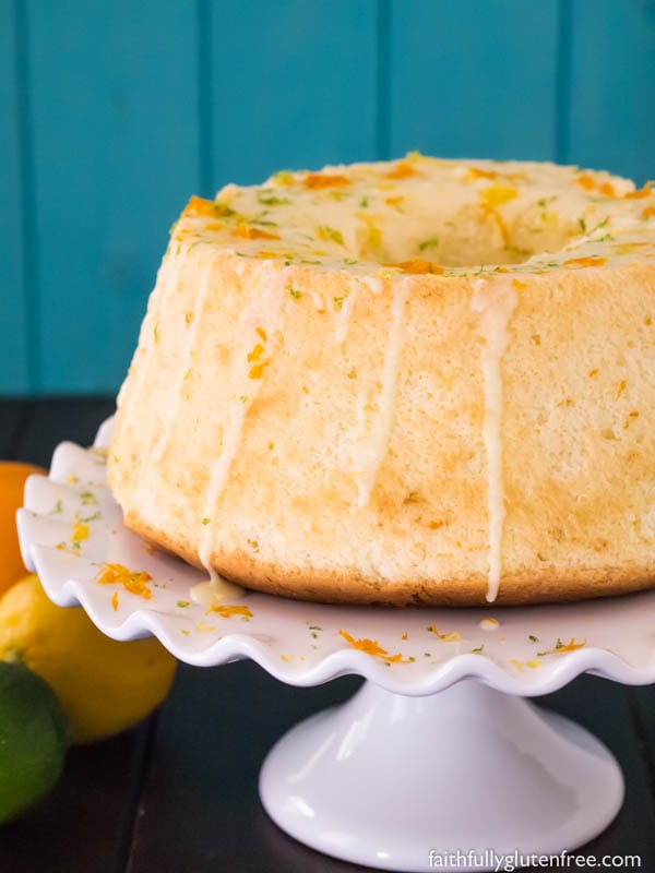 Gluten Free Citrus Chiffon Cake