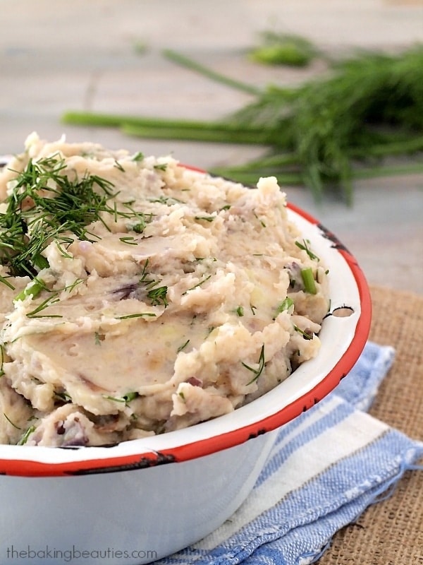 Sour Cream and Dill Mashed Potatoes Faithfully Gluten Free