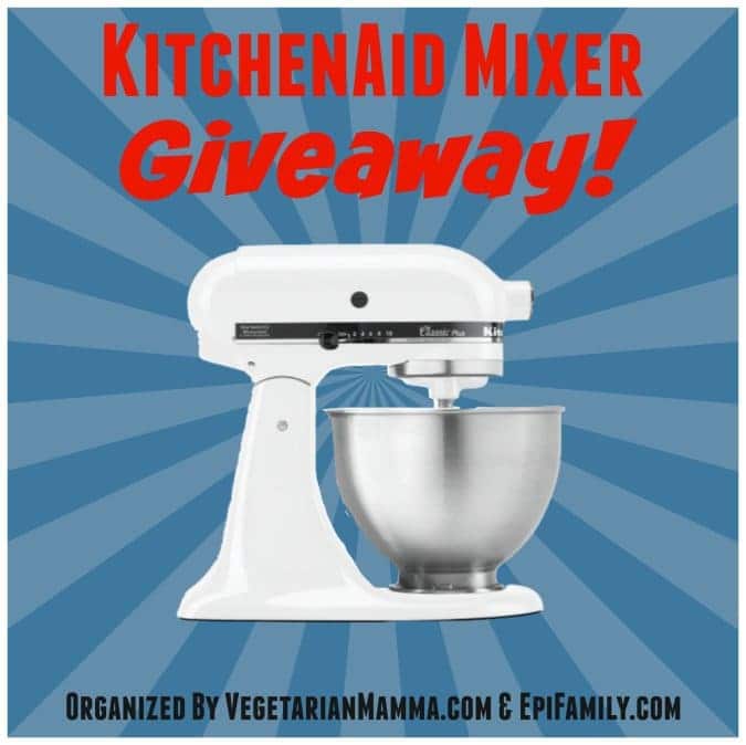 Enter to Win a KitchenAid Stand Mixer