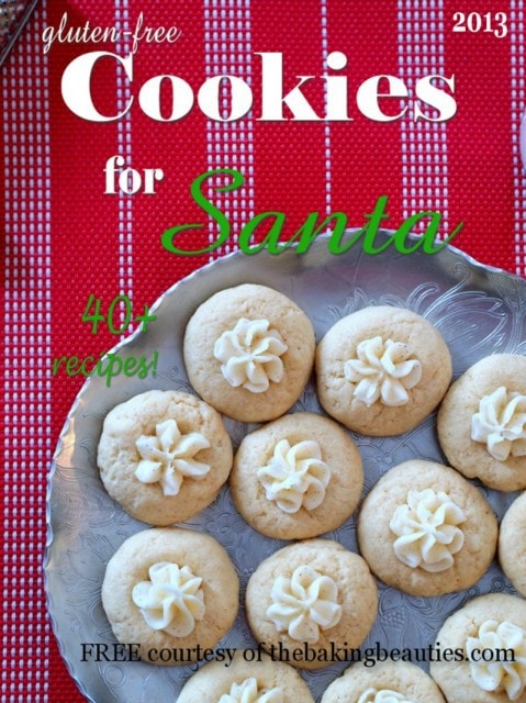 Free Gluten Free Cookies for Santa E-Book from Faithfully Gluten Free