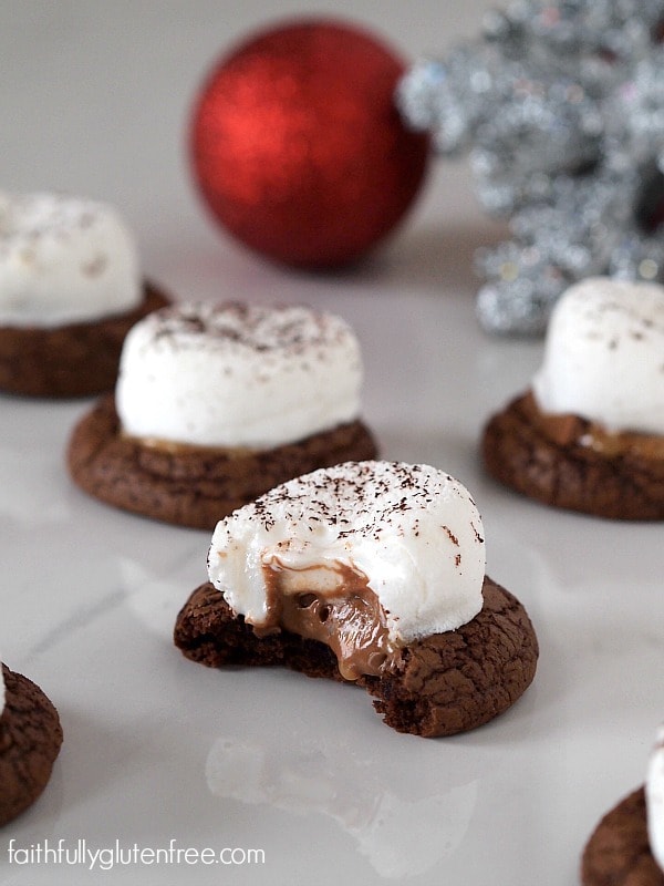 Gluten Free Caramel Hot Chocolate Cookies Faithfully Gluten Free