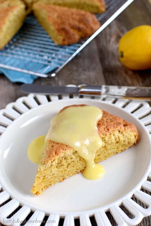 Delicious doesn't have to be complicated. These simple Gluten Free Lemon Scones are a great example of that!