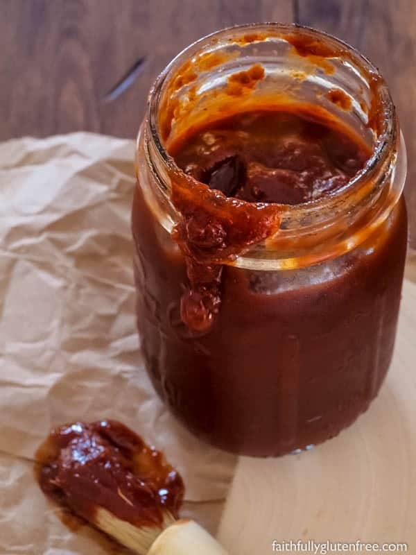 Making this homemade Sweet & Spicy BBQ Sauce is so easy when you use your slow cooker.