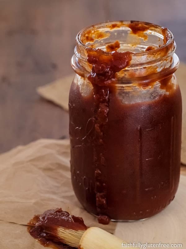 Making this homemade Sweet & Spicy BBQ Sauce is so easy when you use your slow cooker.