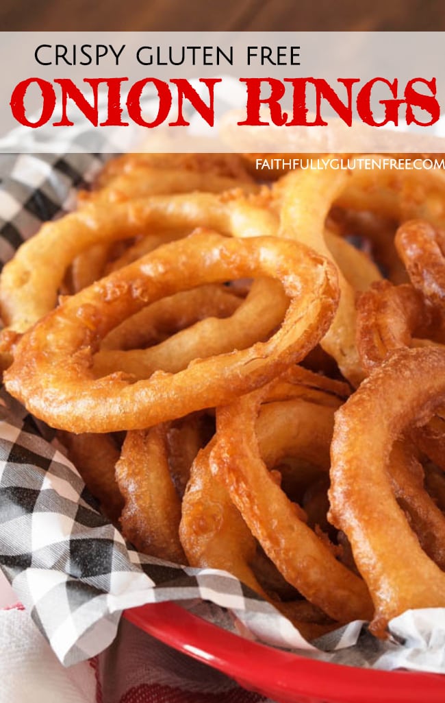 A tray of gluten free onion rings