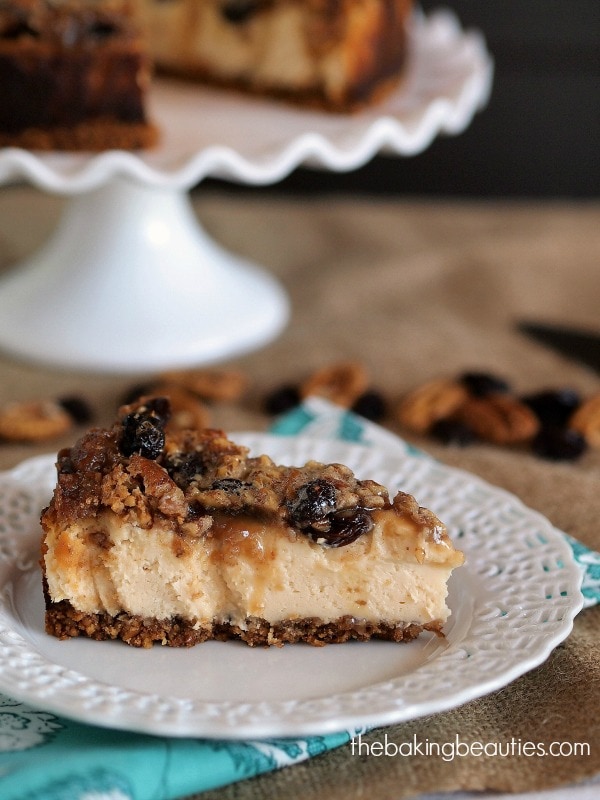 Gluten Free Maple Butter Tart Cheesecake