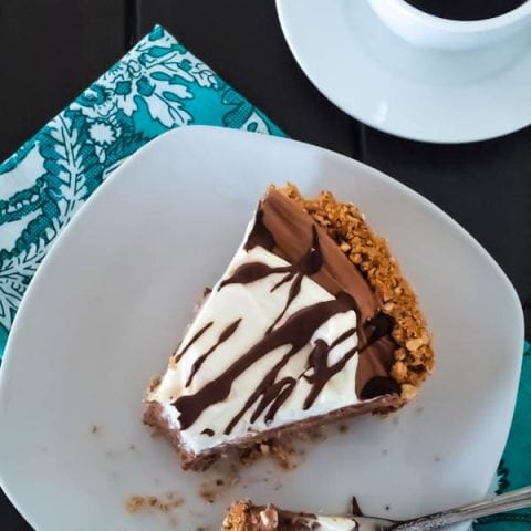 No Bake Gluten Free Chocolate Cream Pie