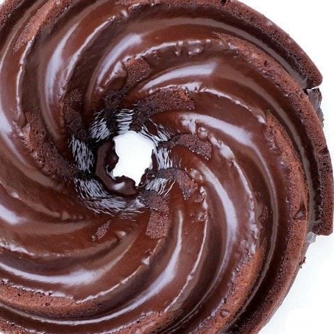 Gluten Free Chocolate Buttermilk Bundt Cake