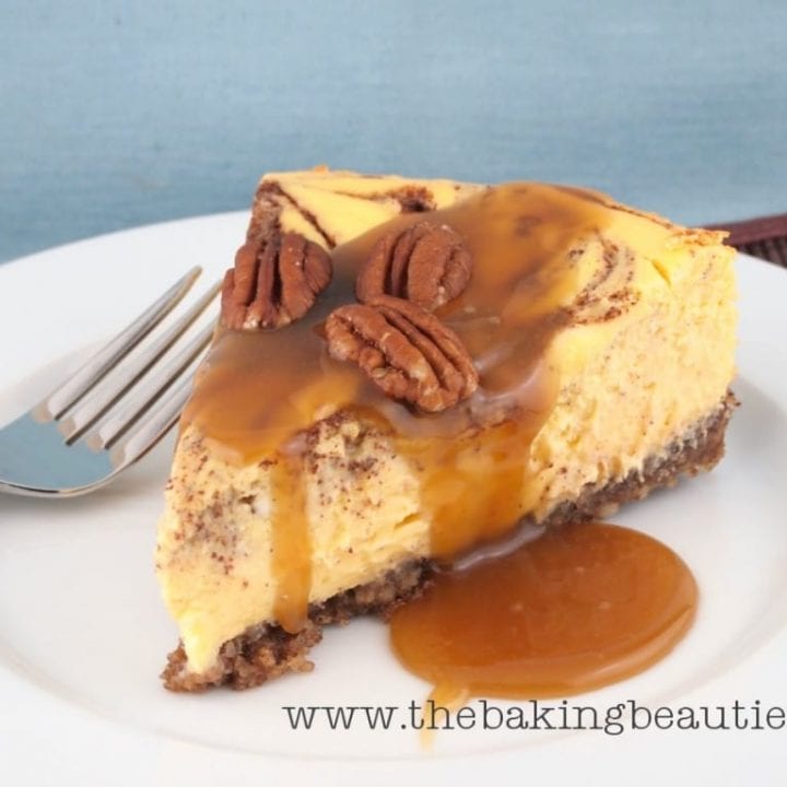 Gluten-free Cinnamon Bun Cheesecake