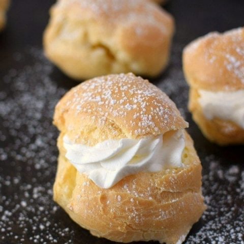 Gluten free Cream Puffs