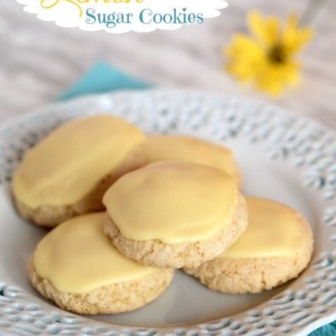 Gluten Free Lemon Sugar Cookies