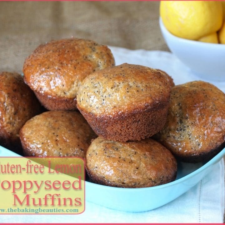 Gluten Free Lemon Poppy Seed Muffins