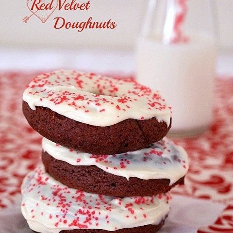 Gluten Free Red Velvet Doughnuts