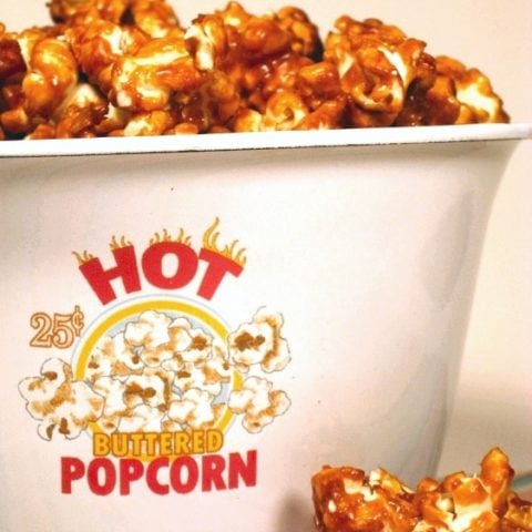 Homemade Caramel Popcorn