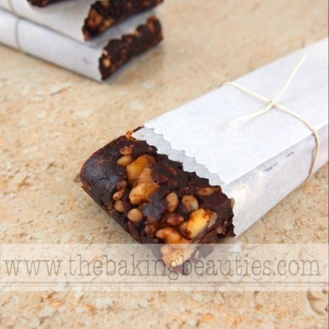 Chocolate Cranberry Date Bars