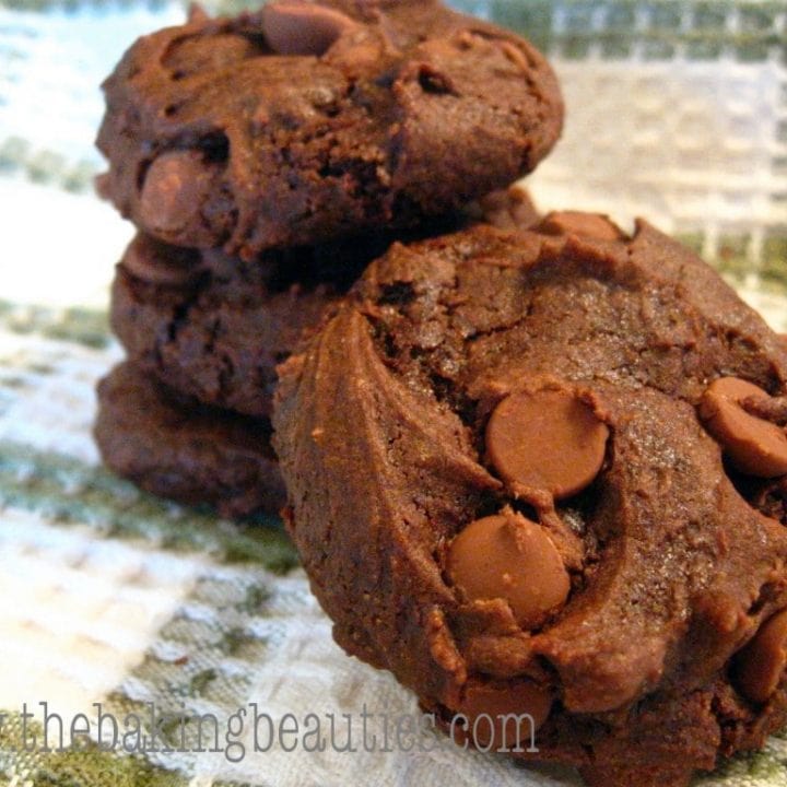 Double Choco Chunk Cookies